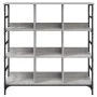 Aparador de madera de ingeniería gris Sonoma 102x32x103,5 cm by , Sideboards - Ref: Foro24-837730, Price: 77,54 €, Discount: %