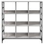 Aparador de madera de ingeniería gris Sonoma 102x32x103,5 cm by , Sideboards - Ref: Foro24-837730, Price: 77,54 €, Discount: %