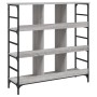 Aparador de madera de ingeniería gris Sonoma 102x32x103,5 cm by , Sideboards - Ref: Foro24-837730, Price: 77,54 €, Discount: %