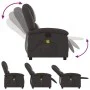 Sillón de masaje eléctrico cuero auténtico marrón oscuro de , Sillones - Ref: Foro24-371794, Precio: 344,43 €, Descuento: %