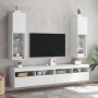TV-Möbel mit LED-Lichtern in Weiß, 30,5x30x102 cm. von , TV-Möbel - Ref: Foro24-837015, Preis: 68,86 €, Rabatt: %