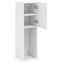 TV-Möbel mit LED-Lichtern in Weiß, 30,5x30x102 cm. von , TV-Möbel - Ref: Foro24-837015, Preis: 68,86 €, Rabatt: %