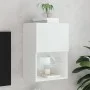 TV-Möbel mit LED-Lichtern in Weiß, 40,5x30x60 cm. von , TV-Möbel - Ref: Foro24-837029, Preis: 42,41 €, Rabatt: %