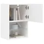 Mueble para TV con luces LED blanco 40,5x30x60 cm by , TV Furniture - Ref: Foro24-837029, Price: 42,41 €, Discount: %