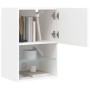TV-Möbel mit LED-Lichtern in Weiß, 40,5x30x60 cm. von , TV-Möbel - Ref: Foro24-837029, Preis: 43,02 €, Rabatt: %