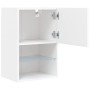 TV-Möbel mit LED-Lichtern in Weiß, 40,5x30x60 cm. von , TV-Möbel - Ref: Foro24-837029, Preis: 43,02 €, Rabatt: %