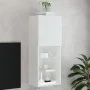 TV-Möbel mit LED-Lichtern in Weiß, 40,5x30x102 cm. von , TV-Möbel - Ref: Foro24-837057, Preis: 70,76 €, Rabatt: %