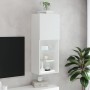 TV-Möbel mit LED-Lichtern in Weiß, 40,5x30x102 cm. von , TV-Möbel - Ref: Foro24-837057, Preis: 71,44 €, Rabatt: %