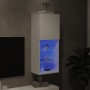 TV-Möbel mit LED-Lichtern in Weiß, 40,5x30x102 cm. von , TV-Möbel - Ref: Foro24-837057, Preis: 71,44 €, Rabatt: %