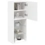 TV-Möbel mit LED-Lichtern in Weiß, 40,5x30x102 cm. von , TV-Möbel - Ref: Foro24-837057, Preis: 70,76 €, Rabatt: %