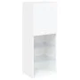 TV-Möbel mit LED-Lichtern in Weiß, 40,5x30x102 cm. von , TV-Möbel - Ref: Foro24-837057, Preis: 70,76 €, Rabatt: %