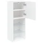 TV-Möbel mit LED-Lichtern in Weiß, 40,5x30x102 cm. von , TV-Möbel - Ref: Foro24-837057, Preis: 70,76 €, Rabatt: %