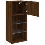 Fernsehmöbel mit LED-Lichtern in brauner Eiche 40,5x30x90 cm. von , TV-Möbel - Ref: Foro24-837055, Preis: 49,45 €, Rabatt: %