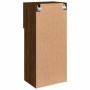 Fernsehmöbel mit LED-Lichtern in brauner Eiche 40,5x30x90 cm. von , TV-Möbel - Ref: Foro24-837055, Preis: 49,45 €, Rabatt: %