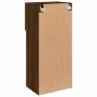Mueble para TV con luces LED roble marrón 40,5x30x90 cm by , TV Furniture - Ref: Foro24-837055, Price: 48,84 €, Discount: %