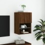 Fernsehmöbel mit LED-Lichtern, Eichenholz in Braun, 40,5x30x60 cm. von , TV-Möbel - Ref: Foro24-837041, Preis: 50,47 €, Rabat...