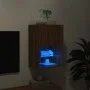 Fernsehmöbel mit LED-Lichtern, Eichenholz in Braun, 40,5x30x60 cm. von , TV-Möbel - Ref: Foro24-837041, Preis: 48,79 €, Rabat...