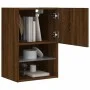 Fernsehmöbel mit LED-Lichtern, Eichenholz in Braun, 40,5x30x60 cm. von , TV-Möbel - Ref: Foro24-837041, Preis: 48,79 €, Rabat...