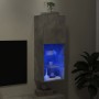 Mueble para TV con luces LED gris hormigón 40,5x30x102 cm by , TV Furniture - Ref: Foro24-837060, Price: 59,14 €, Discount: %