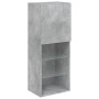 Mueble para TV con luces LED gris hormigón 40,5x30x102 cm by , TV Furniture - Ref: Foro24-837060, Price: 59,14 €, Discount: %