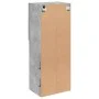 Mueble para TV con luces LED gris hormigón 40,5x30x102 cm de , Muebles TV - Ref: Foro24-837060, Precio: 56,99 €, Descuento: %