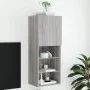 TV-Möbel mit LED-Lichtern in Sonoma-Grau, 40,5x30x102 cm. von , TV-Möbel - Ref: Foro24-837062, Preis: 45,68 €, Rabatt: %
