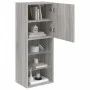 TV-Möbel mit LED-Lichtern in Sonoma-Grau, 40,5x30x102 cm. von , TV-Möbel - Ref: Foro24-837062, Preis: 45,68 €, Rabatt: %