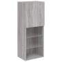 Mueble para TV con luces LED gris Sonoma 40,5x30x102 cm de , Muebles TV - Ref: Foro24-837062, Precio: 47,23 €, Descuento: %