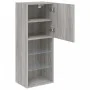 TV-Möbel mit LED-Lichtern in Sonoma-Grau, 40,5x30x102 cm. von , TV-Möbel - Ref: Foro24-837062, Preis: 45,68 €, Rabatt: %