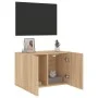 Mueble para TV de pared roble Sonoma 60x30x41 cm by , TV Furniture - Ref: Foro24-836942, Price: 38,27 €, Discount: %