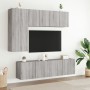Wand-TV-Möbel, 2 Stück, Sonoma Grau, 60x30x41 cm. von , TV-Möbel - Ref: Foro24-836949, Preis: 63,51 €, Rabatt: %