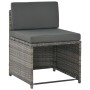 7-piece garden dining set and gray synthetic rattan cushions by vidaXL, Garden sets - Ref: Foro24-44721, Price: 314,04 €, Dis...
