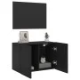 Schwarzer Wand-TV-Schrank 60x30x41 cm von , TV-Möbel - Ref: Foro24-836940, Preis: 46,09 €, Rabatt: %