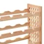 Botellero para 25 botellas madera maciza de nogal 63x25x73 cm de vidaXL, Botelleros - Ref: Foro24-247101, Precio: 62,61 €, De...
