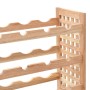 Solid walnut wood wine rack for 25 bottles, measuring 63x25x73 cm. by vidaXL, Wine racks - Ref: Foro24-247101, Price: 64,14 €...
