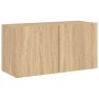 TV-Wandmöbel aus Sonoma-Eiche 80x30x41 cm von , TV-Möbel - Ref: Foro24-836956, Preis: 52,53 €, Rabatt: %