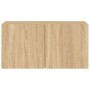 TV-Wandmöbel aus Sonoma-Eiche 80x30x41 cm von , TV-Möbel - Ref: Foro24-836956, Preis: 52,53 €, Rabatt: %