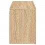Mueble para TV de pared roble Sonoma 80x30x41 cm de , Muebles TV - Ref: Foro24-836956, Precio: 54,06 €, Descuento: %