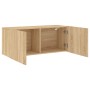 TV-Wandmöbel aus Sonoma-Eiche 100x30x41 cm von , TV-Möbel - Ref: Foro24-836968, Preis: 65,34 €, Rabatt: %