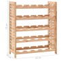 Flaschenregal für 25 Flaschen massives Walnussholz 63x25x73 cm von vidaXL, Weinregale - Ref: Foro24-247101, Preis: 64,14 €, R...