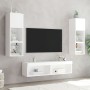 TV-Möbel mit LED-Lichtern in Weiß, 60x30x30 cm. von , TV-Möbel - Ref: Foro24-837127, Preis: 40,63 €, Rabatt: %
