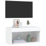 TV-Möbel mit LED-Lichtern in Weiß, 60x30x30 cm. von , TV-Möbel - Ref: Foro24-837127, Preis: 40,63 €, Rabatt: %