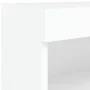 Mueble para TV con luces LED blanco 60x30x30 cm de , Muebles TV - Ref: Foro24-837127, Precio: 40,03 €, Descuento: %