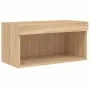 Mueble para TV con luces LED roble Sonoma 60x30x30 cm by , TV Furniture - Ref: Foro24-837131, Price: 39,76 €, Discount: %