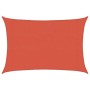 Toldo de vela HDPE terracota 160 g/m² 3x5 m