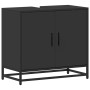 Mueble baño para lavabo madera ingeniería negro 65 x 33 x 60 cm en Muebles de baño | Comprar online en Foro24