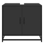Mueble baño para lavabo madera ingeniería negro 65 x 33 x 60 cm en Muebles de baño | Comprar online en Foro24
