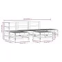 Gartenmöbel-Set 6-teilig aus Massivholz Douglasie von , Gartensets - Ref: Foro24-3186317, Preis: 340,68 €, Rabatt: %