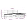 Gartenmöbel-Set 6-teilig aus Massivholz Douglasie von , Gartensets - Ref: Foro24-3186317, Preis: 340,68 €, Rabatt: %
