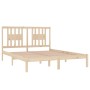 Estructura de cama de madera maciza de pino 160x200 cm de , Camas y somieres - Ref: Foro24-3104073, Precio: 132,29 €, Descuen...